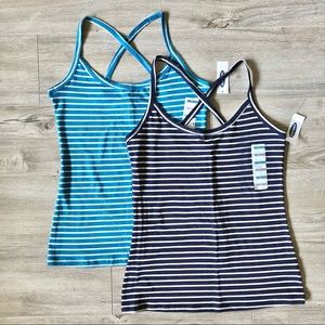 2 Old Navy Cross Back Camisoles